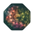 thumbnail image 1 of Kll Octagon Drink Coasters Set Of 4,Pu Leather Absorbent Coasters Set Decorative Coffee Cup Coasters Housewarming Gift For Home Decor-Mandala, 1 of 9