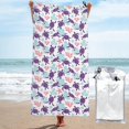 thumbnail image 1 of Kll Ornamental Turtles Microfiber Beach Towel Fast Drying,Extra Large 27.5"X55" Sand Free Beach Towel Super Lightweight Towels, 1 of 1