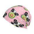 thumbnail image 1 of Kll Panda Avocado Winter Fall Beanie Knit Hats For Men & Women - Warm & Soft Stylish Toboggan Caps For Cold Weather, 1 of 9