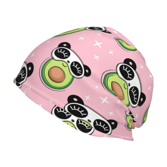 Kll Panda Avocado Winter Fall Beanie Knit Hats For Men & Women - Warm & Soft Stylish Toboggan Caps For Cold Weather