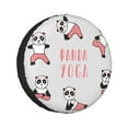 thumbnail image 1 of Kll Panda Doing Yoga Tire Cover,Universal Wheel Tire Cover For Trailer, Rv, Suv, Truck,Camper And Many Vehicle,(17 Inch), 1 of 7