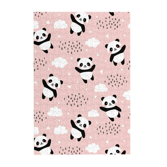 Kll Panda Flying In The Sky - 300 Piece Jigsaw Puzzle For Adult And Teenagers Family Educational Game Toys 300pcs