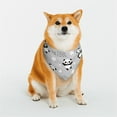 thumbnail image 1 of Kll Pandasbetween Clouds And Stars Dog Bandanas,Triangle Reversible Pet Scarf For Small Medium Large And Extra Large Dogs-Large, 1 of 7