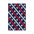 thumbnail image 1 of Kll Patriotic Star Pattern Wall Plate,Gloss Finish,Standard Size 1 - 5" X 3", Polycarbonate Thermoplastic,Electric Receptacle Plug Covers, 1 of 8