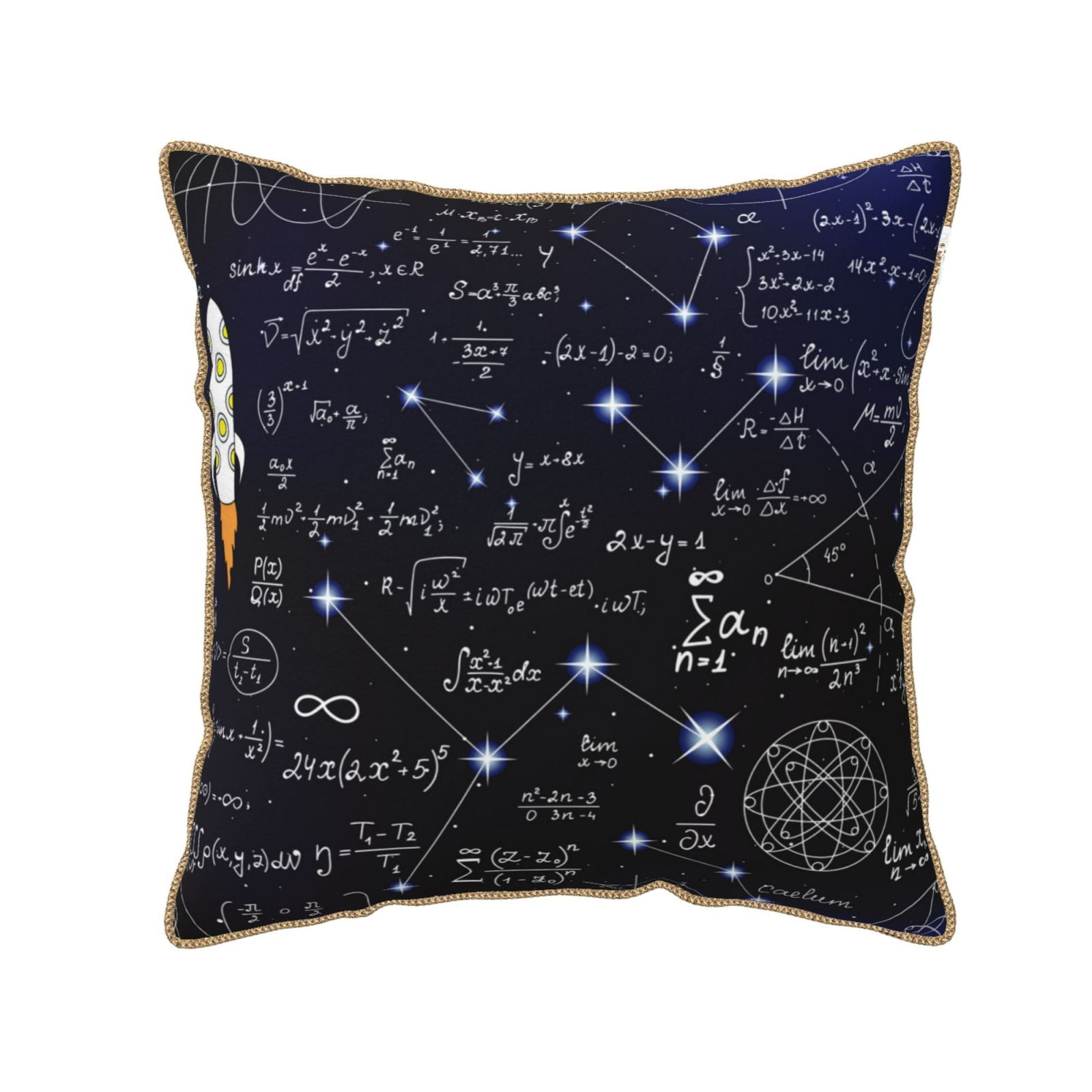 Kll Physical Formulas Decorative Throw Pillow Covers Velvet Soft For