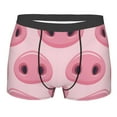 thumbnail image 1 of Kll Pig Nose Men'S Cotton Boxer Briefs Underwear-Small, 1 of 9