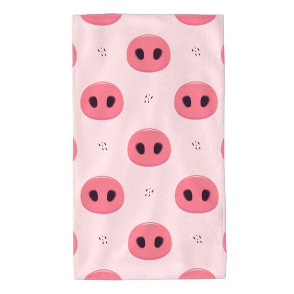 Kll Pig Noses Ultra Absorbent & Soft Hand Towels For Bath, Hand, Face, Gym And Spa-27.5x16in