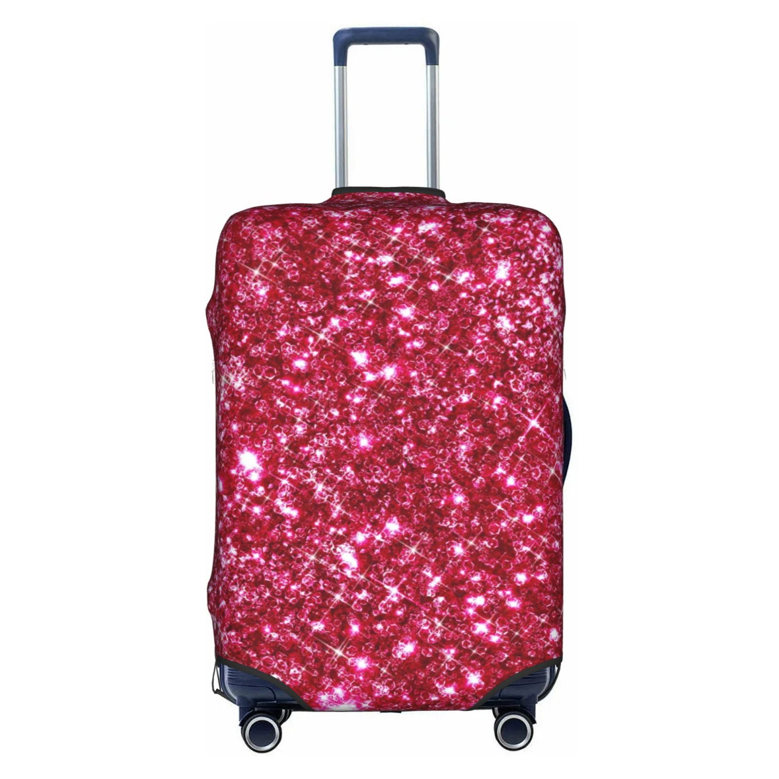 Kll Pink Glitter Luggage Cover Suitcase Cover Suitcase ProtectorLarge