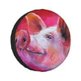 thumbnail image 1 of Kll Pink Pig Tire Cover,Universal Wheel Tire Cover For Trailer, Rv, Suv, Truck,Camper And Many Vehicle,(14 Inch), 1 of 7