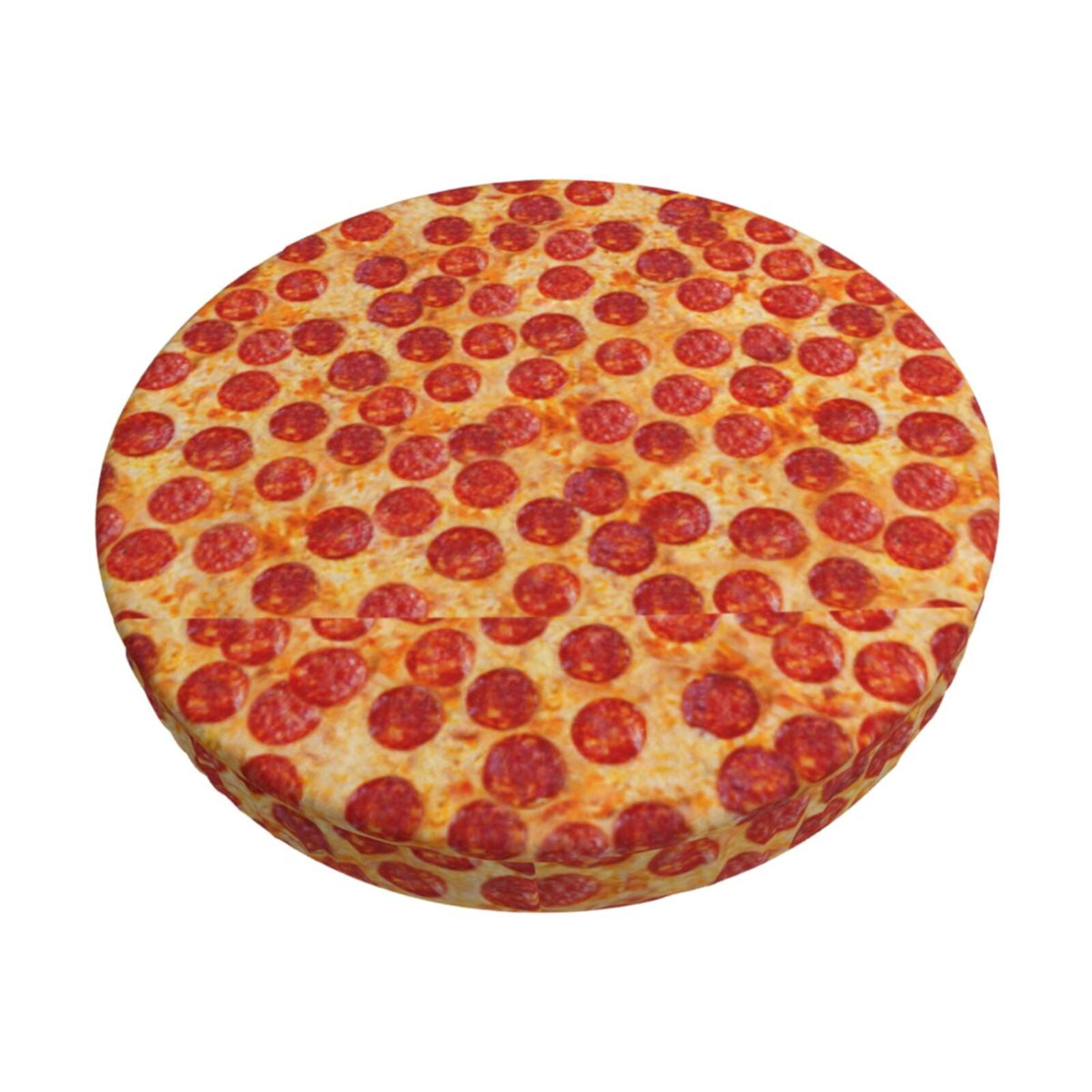 Pizza Protector Kll Pizza Round Bar Chair Cushion Cover 13 Inch,Bar Stool Protector ...