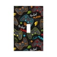 thumbnail image 1 of Kll Play Game3 Wall Plate,Gloss Finish,Standard Size 1 - 5" X 3", Polycarbonate Thermoplastic,Electric Receptacle Plug Covers, 1 of 8