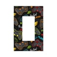 thumbnail image 1 of Kll Play Game3 Wall Plate,Gloss Finish,Standard Size 1 - 5" X 3", Polycarbonate Thermoplastic,Electric Receptacle Plug Covers, 1 of 8