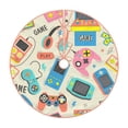 thumbnail image 1 of Kll Playing Video Games Christmas Tree Skirt 36",Party Decorations Farmhouse For Christmas Decorations Holiday Party, 1 of 8