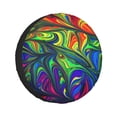 thumbnail image 1 of Kll Pride Rainbow Tire Cover,Universal Wheel Tire Cover For Trailer, Rv, Suv, Truck,Camper And Many Vehicle,(17 Inch), 1 of 7