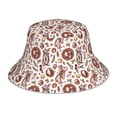 thumbnail image 1 of Kll Rabbit And Egg Bucket Hat for Women Men Packable Travel Beach Sun Hat Outdoor Rave Accessories Reflective Fisherman Cap, 1 of 6