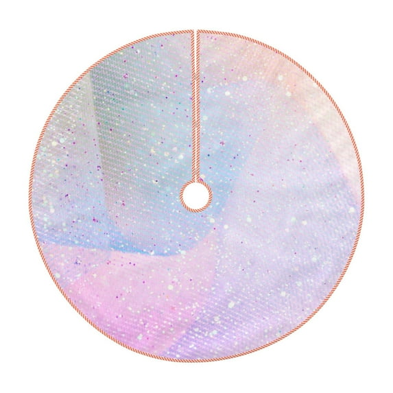 Kll Rainbow Unicorn Party Christmas Tree Skirt 36",Party Decorations Farmhouse For Christmas Decorations Holiday Party