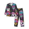 thumbnail image 1 of Kll Rainbow Unicorn Sleepwear Mens Flannel Pajamas,Long Cotton Pj Set, 1 of 9