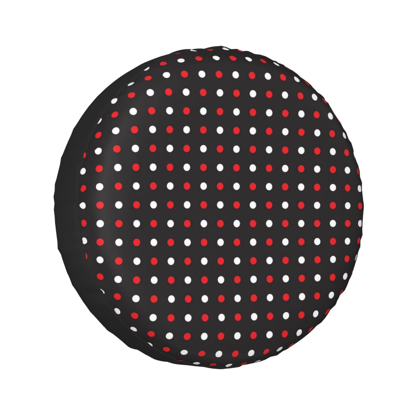 GABSHAIM Funny Dog Tire Cover - Custom Name Havanese, Polka Dot Paw Print, 18 Inch Wheel Protector - View #9