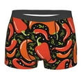 thumbnail image 1 of Kll Red Hot Chili Men'S Cotton Boxer Briefs Underwear-X-Large, 1 of 9