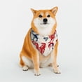 thumbnail image 1 of Kll Roosters Dog Bandanas,Triangle Reversible Pet Scarf For Small Medium Large And Extra Large Dogs-Large, 1 of 7