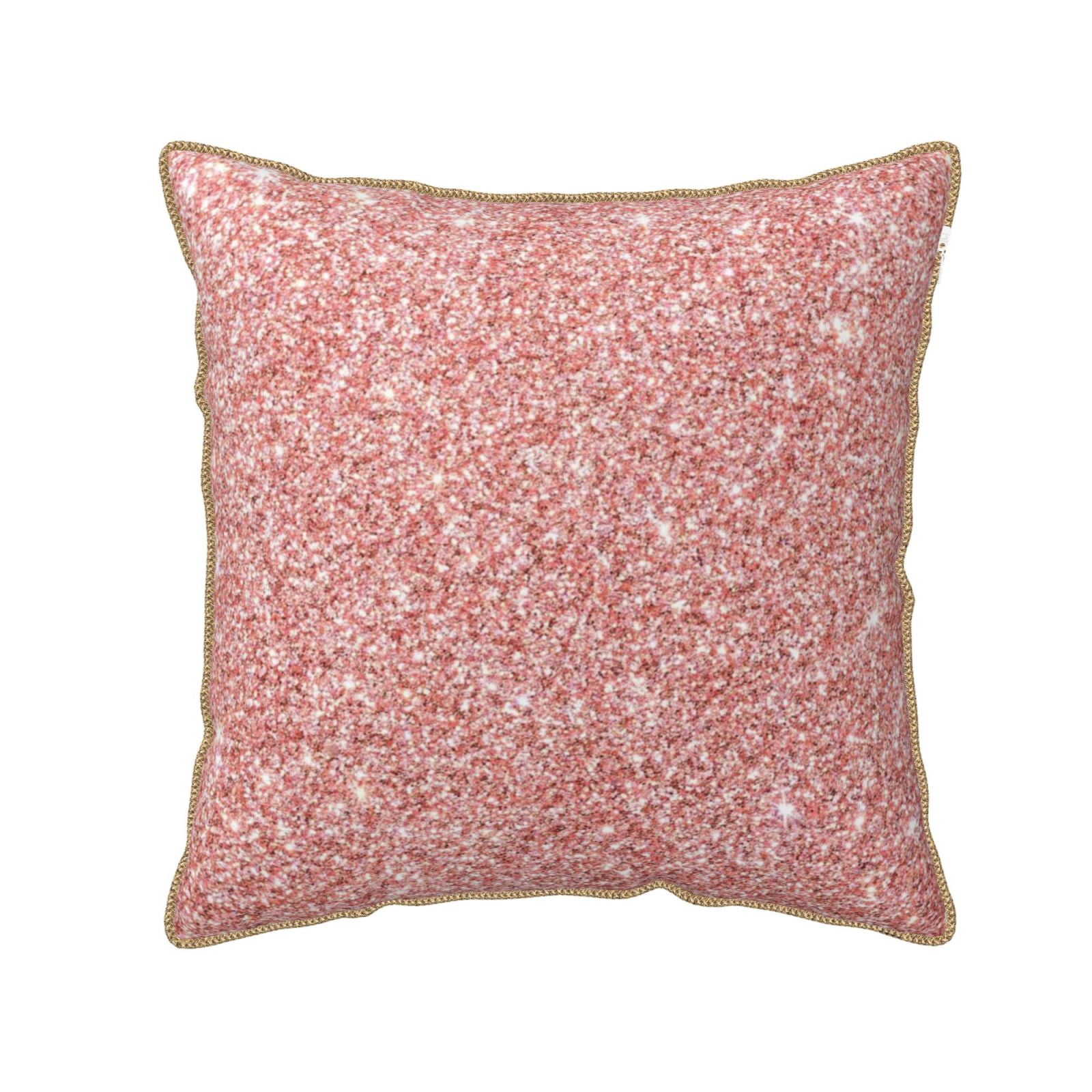 Rose Gold Throw Pillows