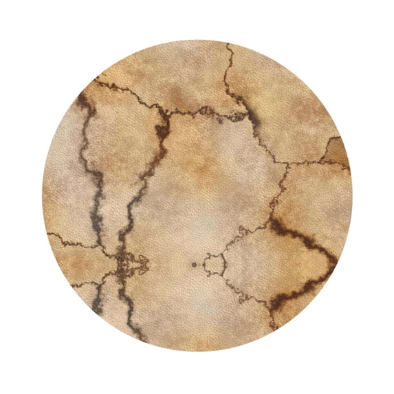 Kll Round Shape Drink Coasters Set Of 4,Pu Leather Absorbent Coasters Set Decorative Coffee Cup Coasters Housewarming Gift For Home Decor-Stone
