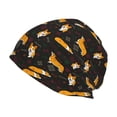 thumbnail image 1 of Kll Royal Corgi1 Winter Fall Beanie Knit Hats For Men & Women - Warm & Soft Stylish Toboggan Caps For Cold Weather, 1 of 9