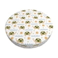 thumbnail image 1 of Kll Sea Turtle Basking In The Sun Round Bar Chair Cushion Cover 14 Inch,Bar Stool Protector With Elastic, Soft Washable, 1 of 7
