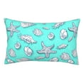 thumbnail image 1 of Kll Seashell And Starfish Pillow Covers Envelope Closure,Super Soft And Cozy Fuzzy Fleece Pillow Case Cover 20"X30", 1 of 9