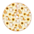 thumbnail image 1 of Kll Shiba Inu Dog And Sunflower Christmas Tree Skirt 36",Party Decorations Farmhouse For Christmas Decorations Holiday Party, 1 of 8
