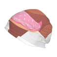 thumbnail image 1 of Kll Sloth With Donuts1 Winter Fall Beanie Knit Hats For Men & Women - Warm & Soft Stylish Toboggan Caps For Cold Weather, 1 of 9