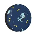 thumbnail image 1 of Kll Space Dinosaur Tire Cover,Universal Wheel Tire Cover For Trailer, Rv, Suv, Truck,Camper And Many Vehicle,(17 Inch), 1 of 7