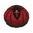 thumbnail image 1 of Kll Spider On The Web Pattern Shower Cap & Bath Cap For Women,Reversible Oversized Waterproof Shower Caps For All Hair Lengths,Elastic Reusable Bathing Hair Cap, 1 of 9