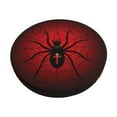 thumbnail image 1 of Kll Spider On The Web Round Bar Chair Cushion Cover 13 Inch,Bar Stool Protector With Elastic, Soft Washable, 1 of 7