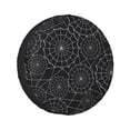 thumbnail image 1 of Kll Spider Web Black Tire Cover,Universal Wheel Tire Cover For Trailer, Rv, Suv, Truck,Camper And Many Vehicle,(16 Inch), 1 of 7