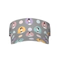 thumbnail image 1 of Kll Sport Sun Visor Hats Ball Caps Empty Top Baseball Sun Cap For Men Women-Cute Geese, 1 of 8