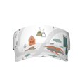 thumbnail image 1 of Kll Sport Sun Visor Hats Ball Caps Empty Top Baseball Sun Cap For Men Women-Dino On A Skateboard Surf, 1 of 8