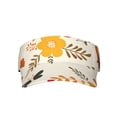 thumbnail image 1 of Kll Sport Sun Visor Hats Ball Caps Empty Top Baseball Sun Cap For Men Women-Flower Fox, 1 of 8