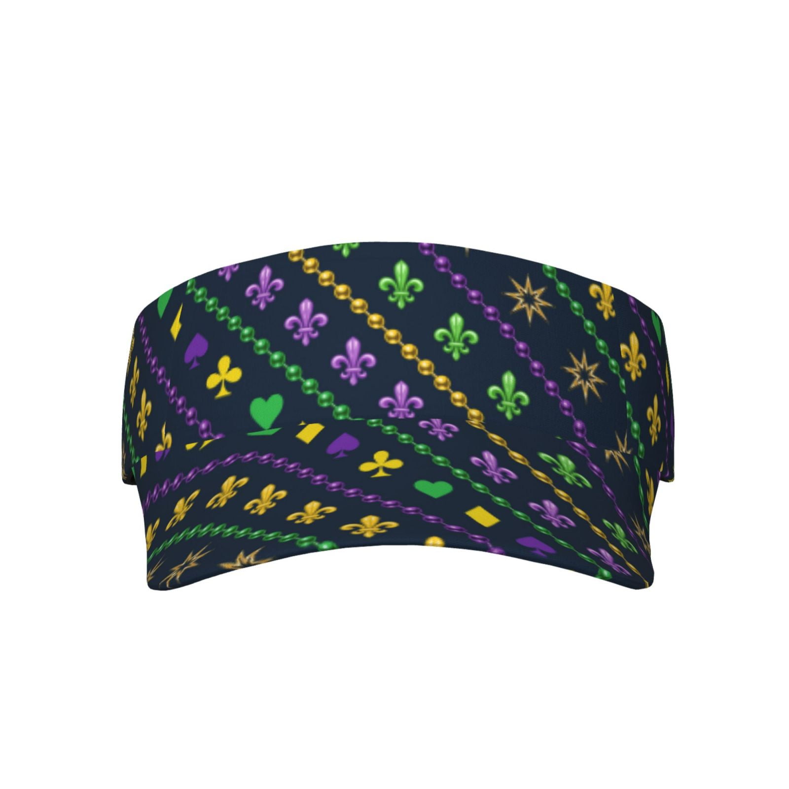 mardi gras baseball cap