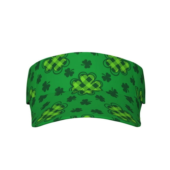 Kll Sport Sun Visor Hats Ball Caps Empty Top Baseball Sun Cap For Men Women-St Patrick'S Day5