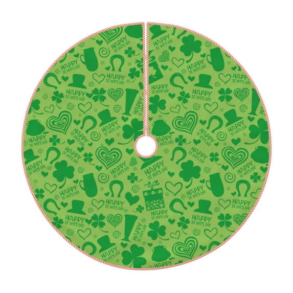 Kll St Patrick'S Day Christmas Tree Skirt 30",Party Decorations Farmhouse For Christmas Decorations Holiday Party