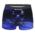 thumbnail image 1 of Kll Steel Skull Men'S Cotton Boxer Briefs Underwear-Xx-Large, 1 of 9