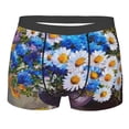 thumbnail image 1 of Kll Still Life Flowers Men'S Cotton Boxer Briefs Underwear-Large, 1 of 9