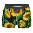 thumbnail image 1 of Kll Sunflower Men'S Cotton Boxer Briefs Underwear-Large, 1 of 9