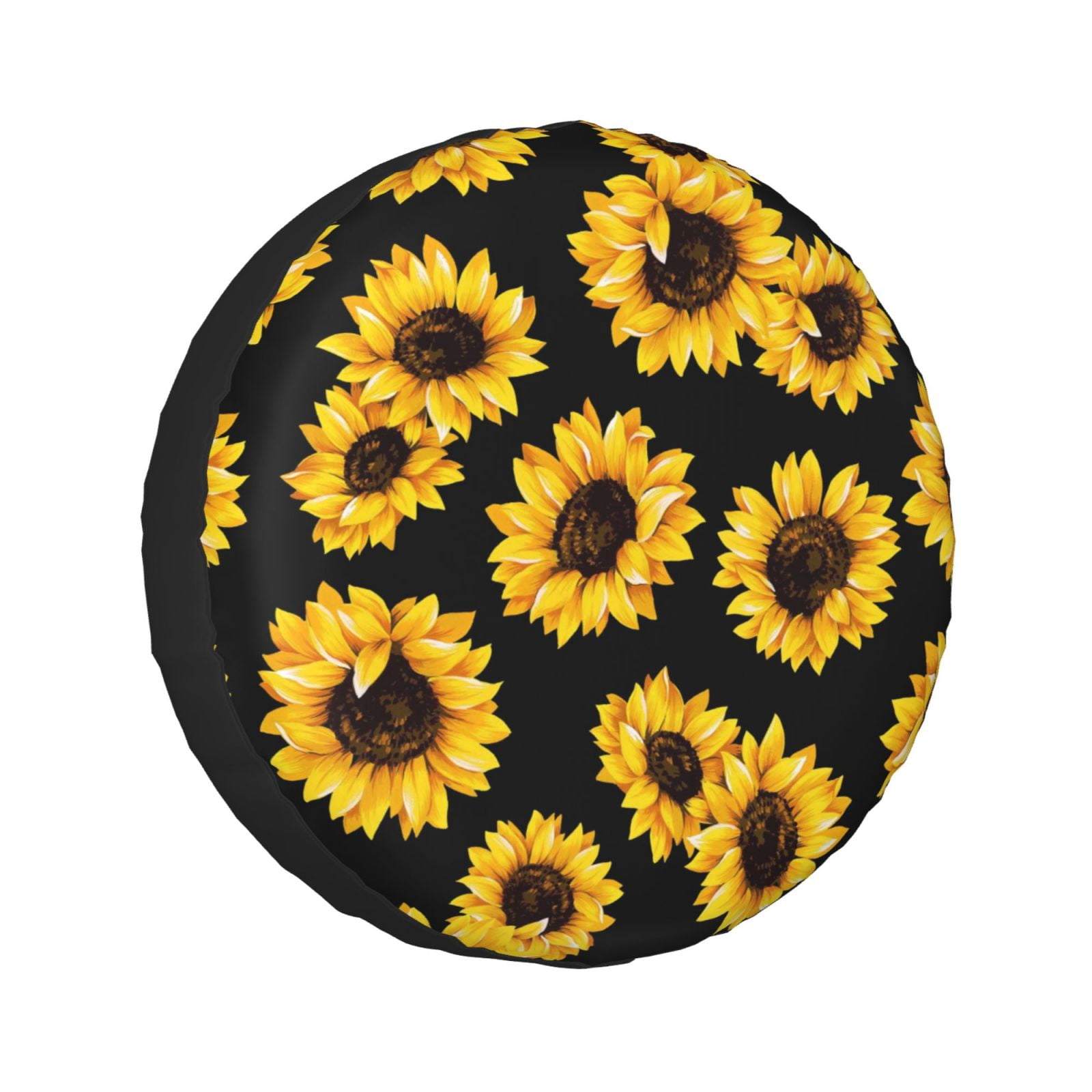 Kll Sunflower Tire Cover,Universal Wheel Tire Cover For Trailer, Rv