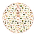 thumbnail image 1 of Kll Sushi And Rolls Christmas Tree Skirt 30",Party Decorations Farmhouse For Christmas Decorations Holiday Party, 1 of 8