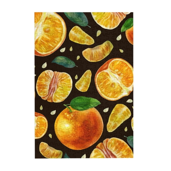 Kll Tangerine - 300 Piece Jigsaw Puzzle For Adult And Teenagers Family Educational Game Toys 300pcs