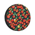 thumbnail image 1 of Kll Tomatoes Tire Cover,Universal Wheel Tire Cover For Trailer, Rv, Suv, Truck,Camper And Many Vehicle,(17 Inch), 1 of 8
