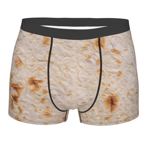 Kll Tortilla Men'S Cotton Boxer Briefs Underwear-Large