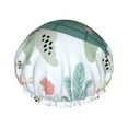 thumbnail image 1 of Kll Turtle And Sea Life Pattern Shower Cap & Bath Cap For Women,Reversible Oversized Waterproof Shower Caps For All Hair Lengths,Elastic Reusable Bathing Hair Cap, 1 of 9